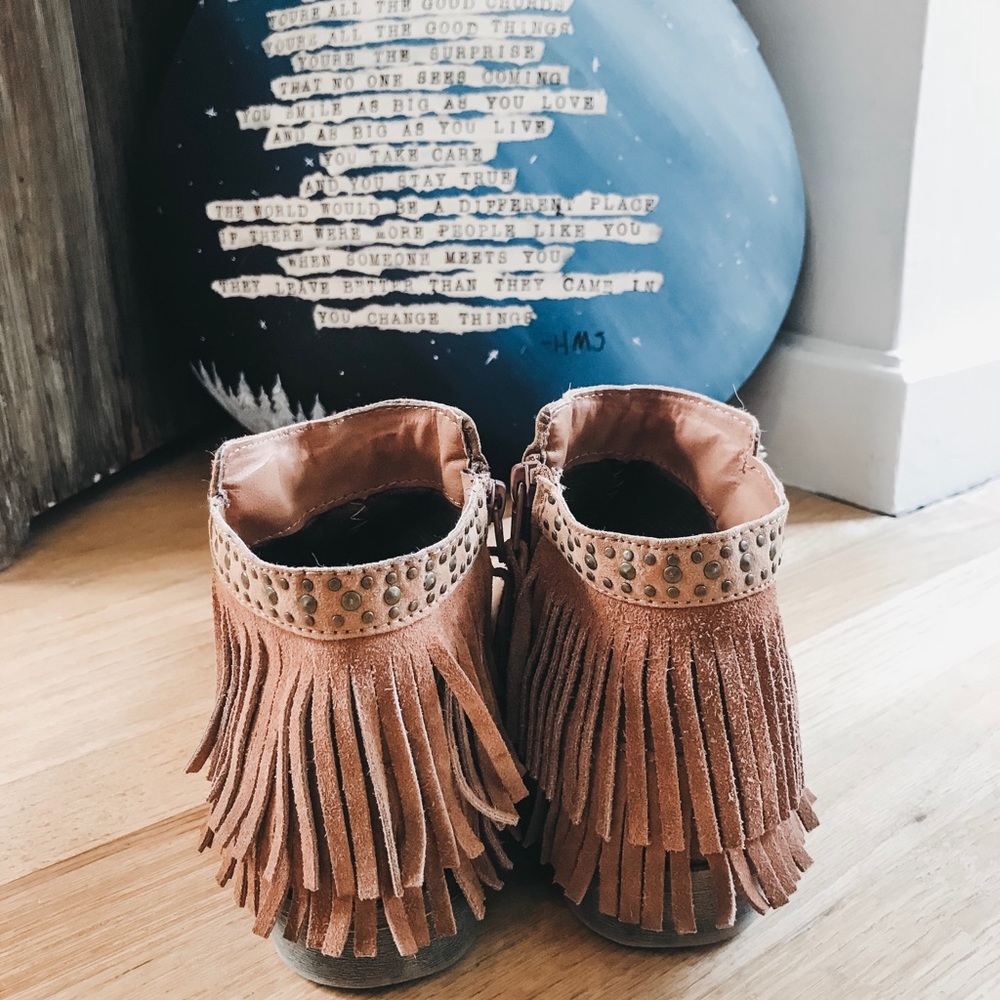 Moccasin booties - Picture 2 of 3